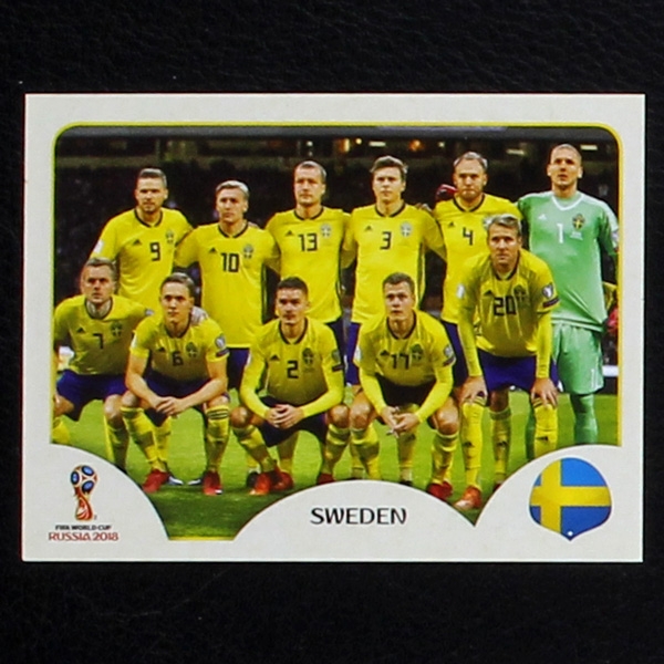 Team Sweden Panini Sticker No. 473 - Russia 2018