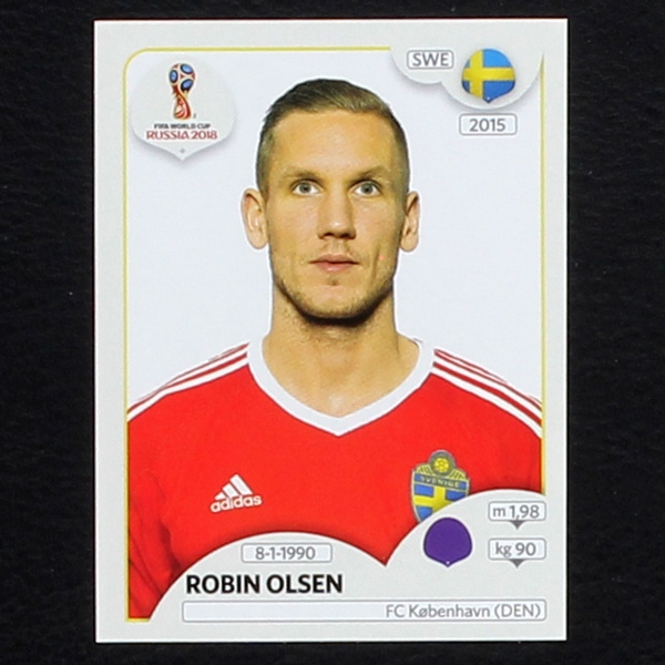 Olsen Panini Sticker No. 474 - Russia 2018