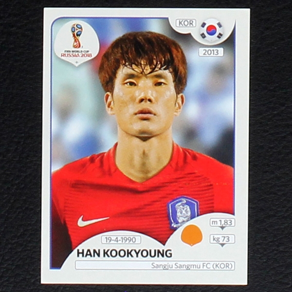 Kookyoung Panini Sticker No. 504 - Russia 2018