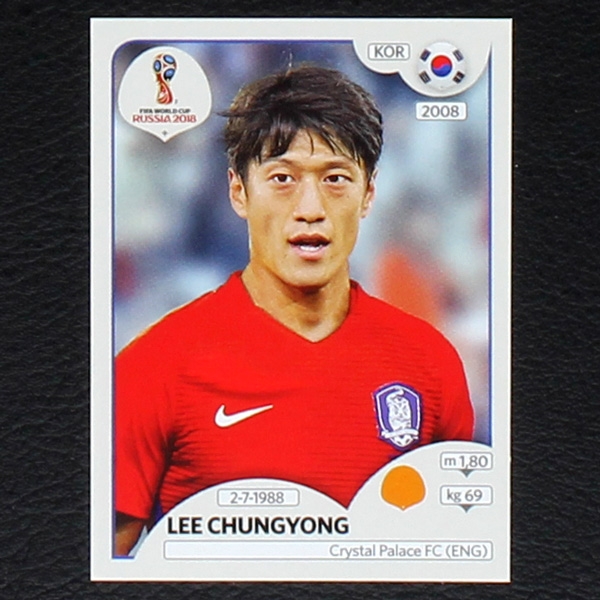 Chungyong Panini Sticker No. 505 - Russia 2018