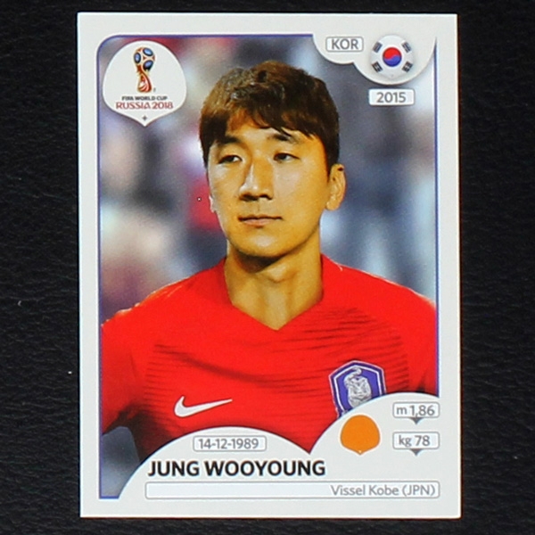 Wooyoung Panini Sticker No. 506 - Russia 2018