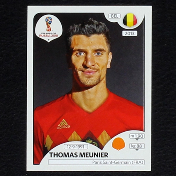 Meunier Panini Sticker No. 519 - Russia 2018