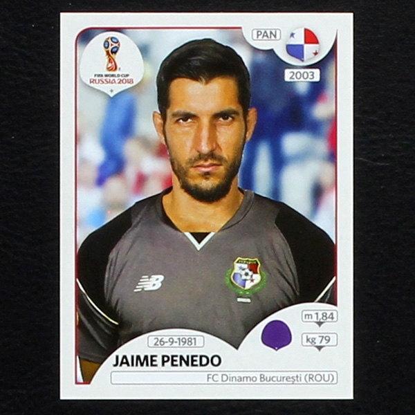 Penedo Panini Sticker No. 534 - Russia 2018