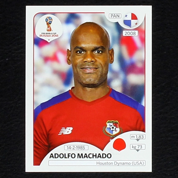 Machado Panini Sticker No. 539 - Russia 2018