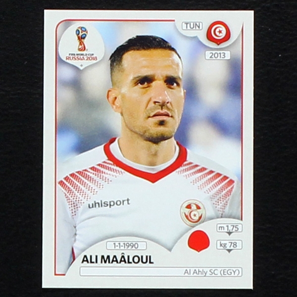 Maaloul Panini Sticker No. 555 - Russia 2018