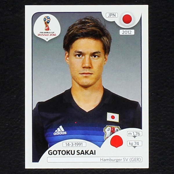 Sakai Panini Sticker No. 660 - Russia 2018