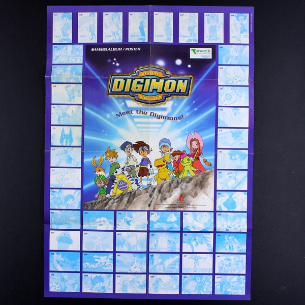 Digimon Kuroczik Sticker Poster leer Kaugummi Bilder - Bubble Gum