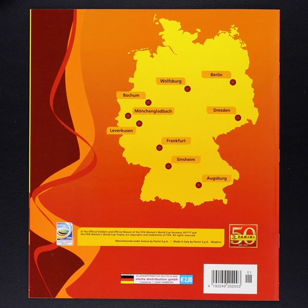 Germany 2011 Panini Sticker Leeralbum