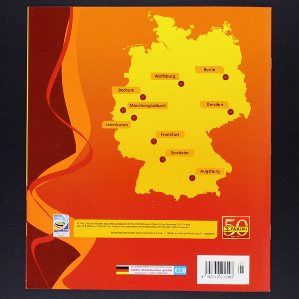 Germany 2011 Panini Sticker Leeralbum