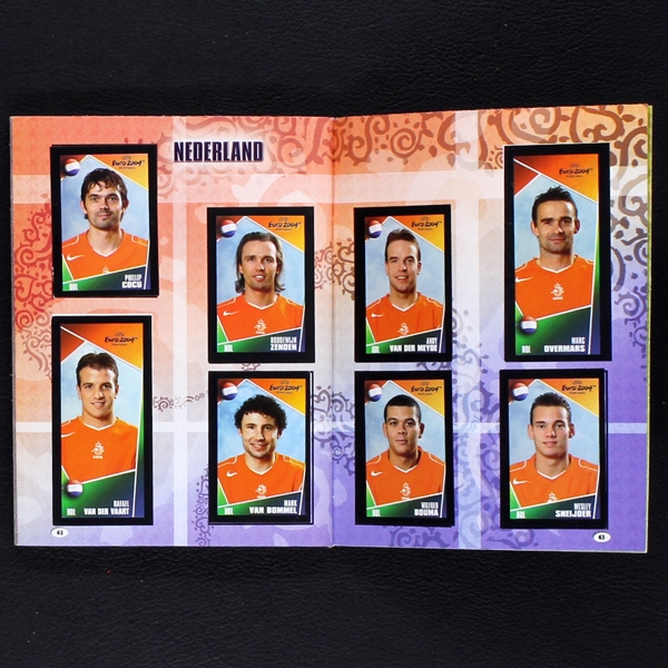 Euro 2004 Panini sticker album complete - Pocket Version