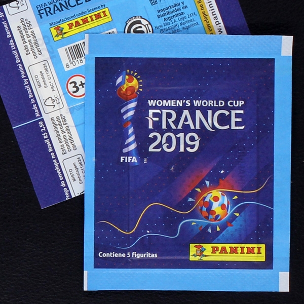 France 2019 Panini Sticker Tüte - Brasil Version