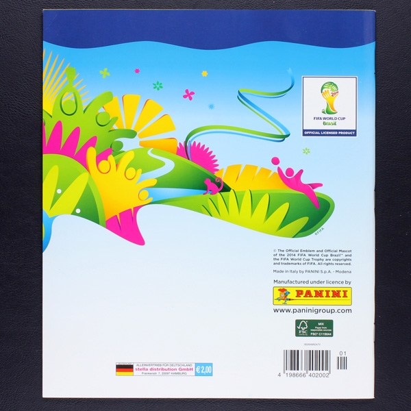 Brasil 2014 Panini Sticker Leeralbum