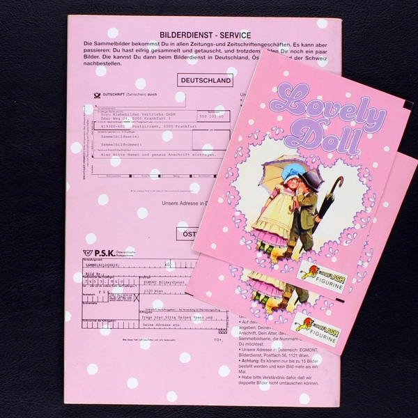 Lovely Doll Euroflash Sticker Album komplett