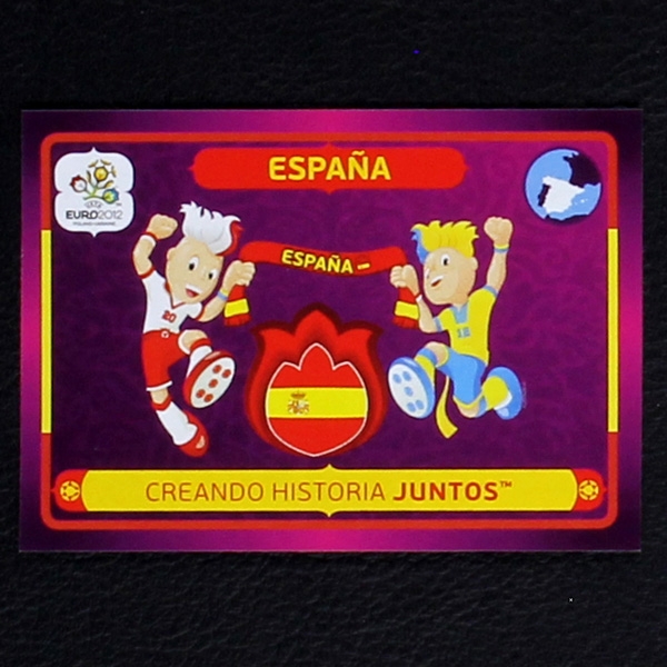 Espana Panini Sticker No. 38 - Euro 2012