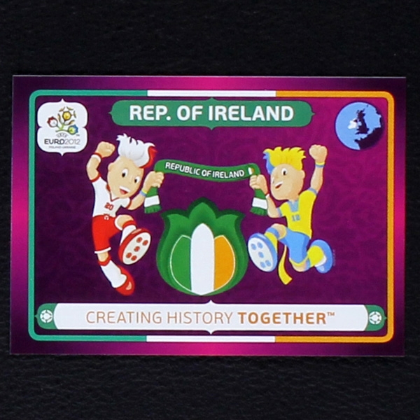 Rep of Ireland Panini Sticker No. 40 - Euro 2012