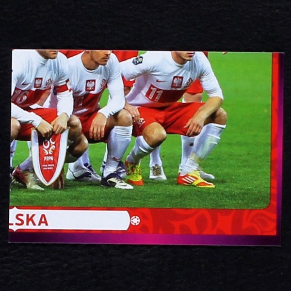 Polska Team Part 4 Panini Sticker No. 54 - Euro 2012