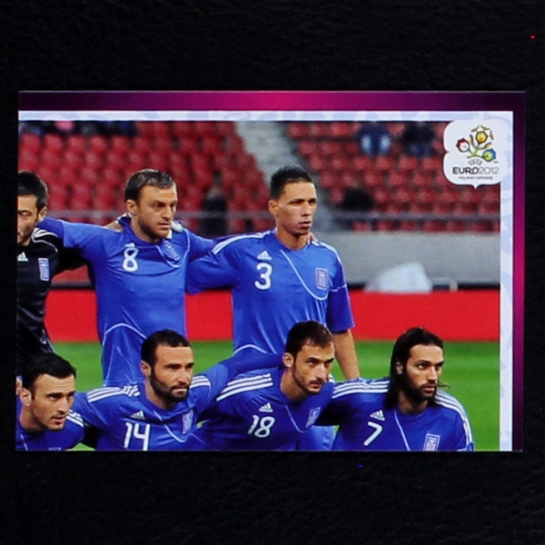 Hellas Team Part 2 Panini Sticker No. 81 - Euro 2012