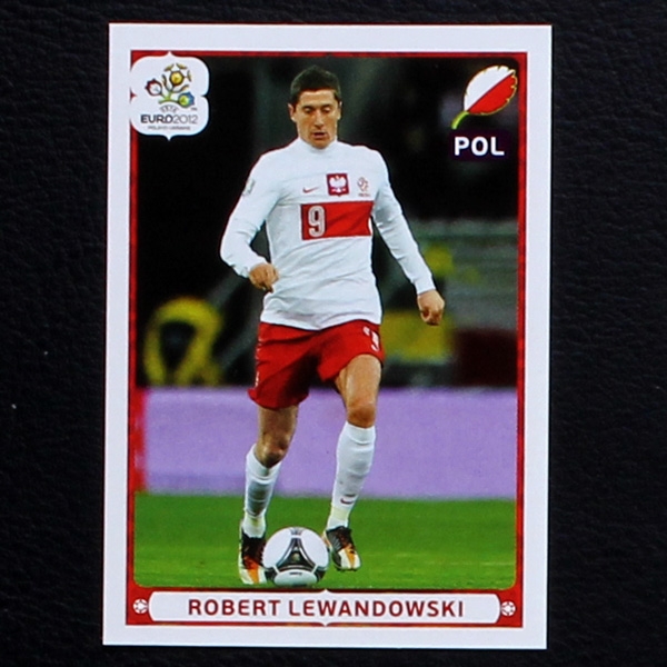 R.Lewandowski Panini Sticker No. 77 - Euro 2012