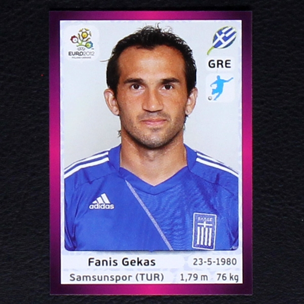 Gekas Panini Sticker No. 102 - Euro 2012