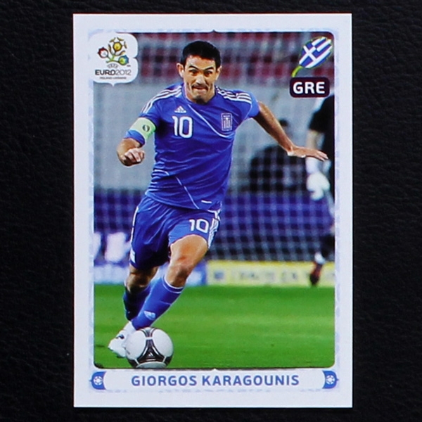 Karagounis Panini Sticker No. 105 - Euro 2012