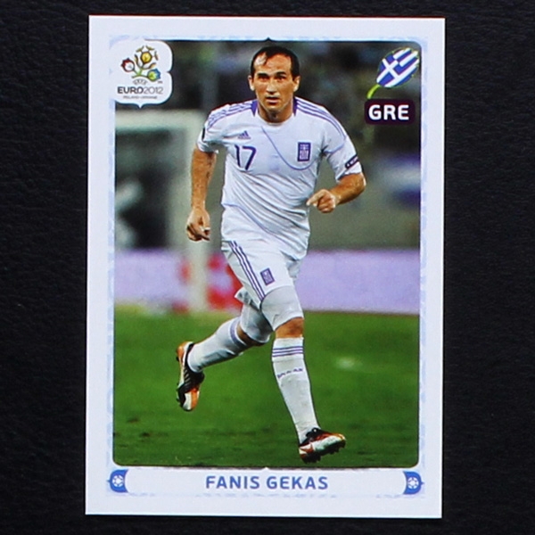 Fanis Gekas Panini Sticker No. 106 - Euro 2012