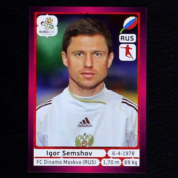 Semshov Panini Sticker No. 123 - Euro 2012