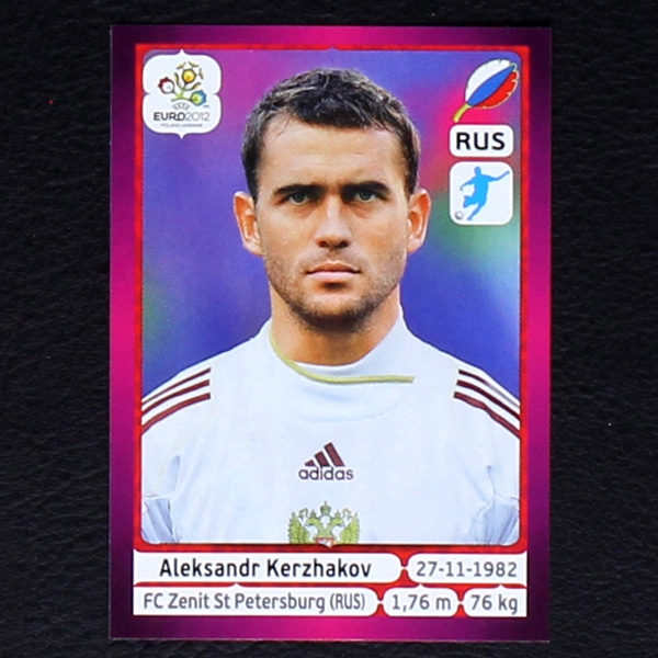 Kerzhakov Panini Sticker No. 130 - Euro 2012