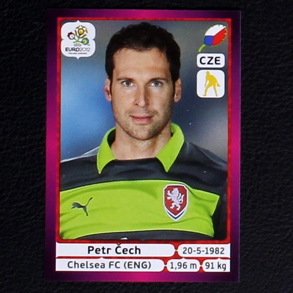 Cech Panini Sticker No. 142 - Euro 2012