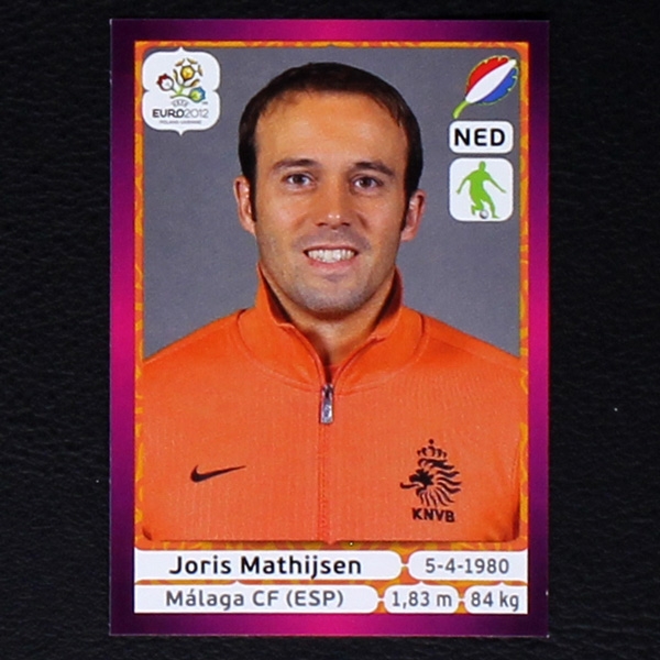 Mathijsen Panini Sticker No. 174 - Euro 2012