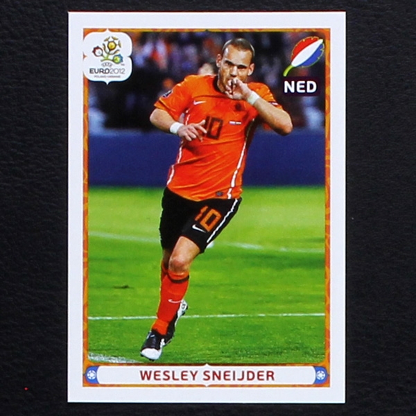 W. Sneijder Panini Sticker No. 192 - Euro 2012