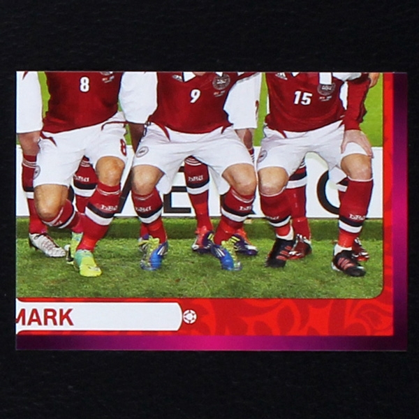 Danmark Team Part 4 Panini Sticker No. 199 - Euro 2012