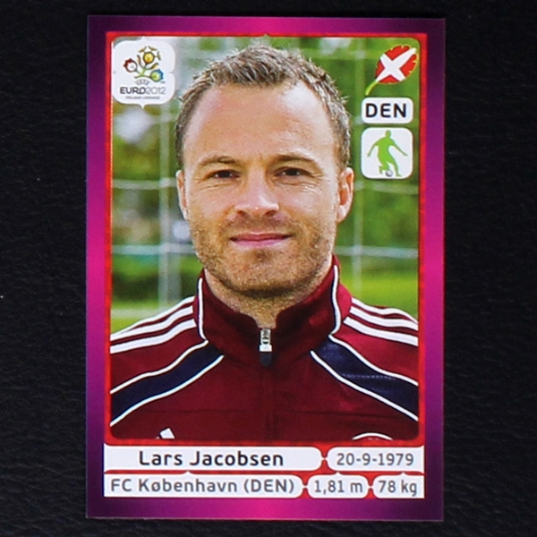 Jacobsen Panini Sticker No. 204 - Euro 2012