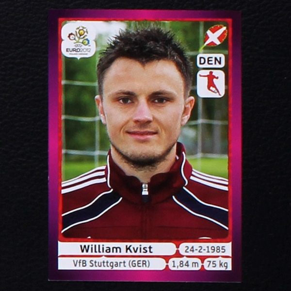 Kvist Panini Sticker No. 209 - Euro 2012