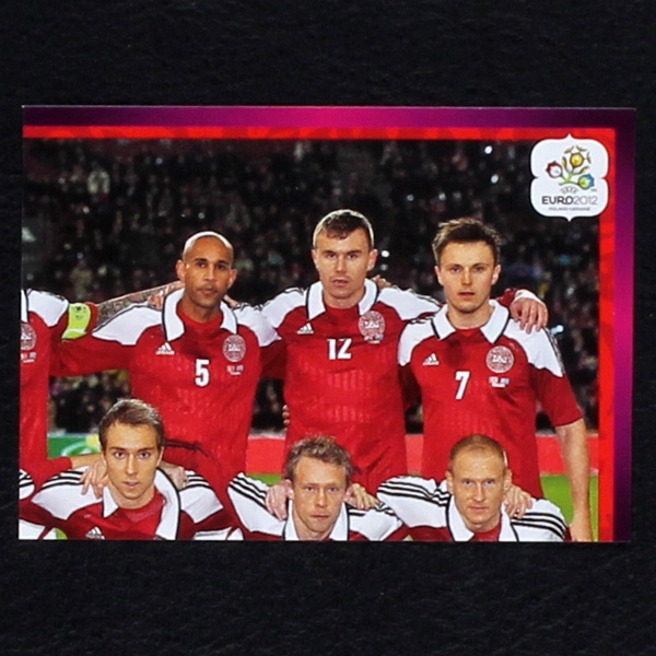 Danmark Team Part 2 Panini Sticker No. 197 - Euro 2012