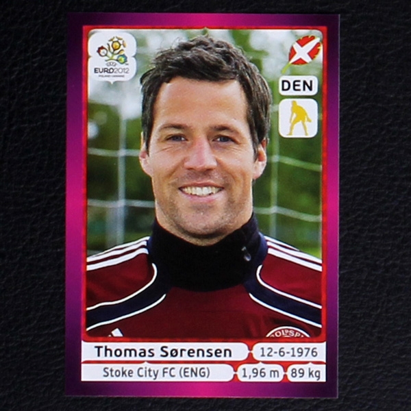 Sorensen Panini Sticker No. 200 - Euro 2012