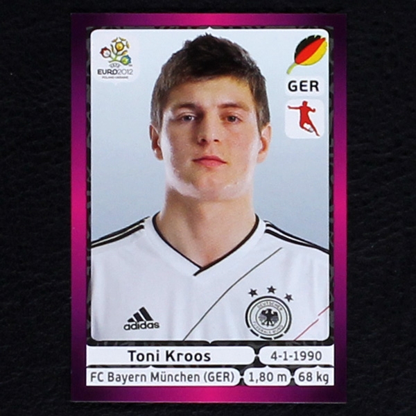 Kroos Panini Sticker No. 240 - Euro 2012