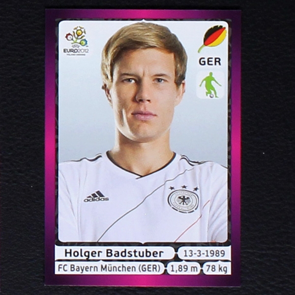 Badstuber Panini Sticker No. 232 - Euro 2012