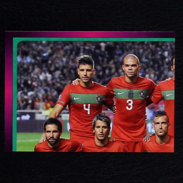 Portugal Team Part 1 Panini Sticker No. 254 - Euro 2012