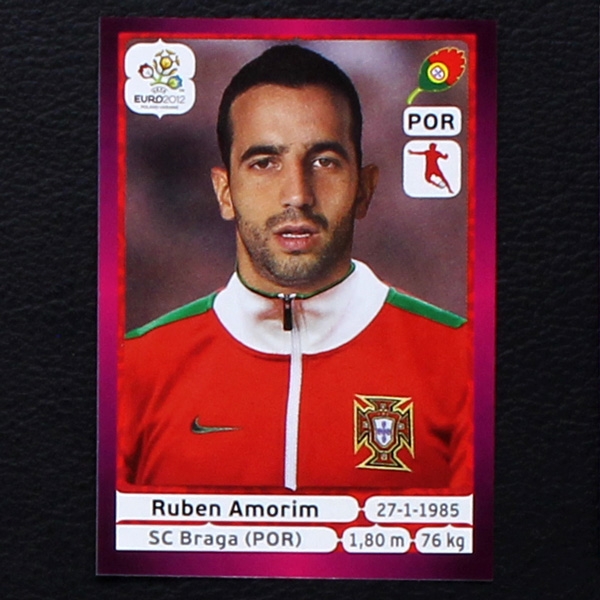 Amorim Panini Sticker No. 266 - Euro 2012