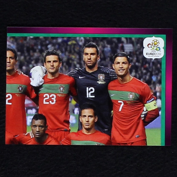 Portugal Team Part 2 Panini Sticker No. 255 - Euro 2012