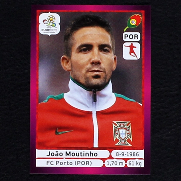 Moutinho Panini Sticker No. 269 - Euro 2012