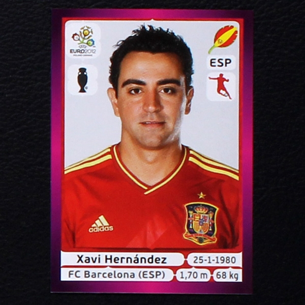 Hernandez Panini Sticker No. 296 - Euro 2012