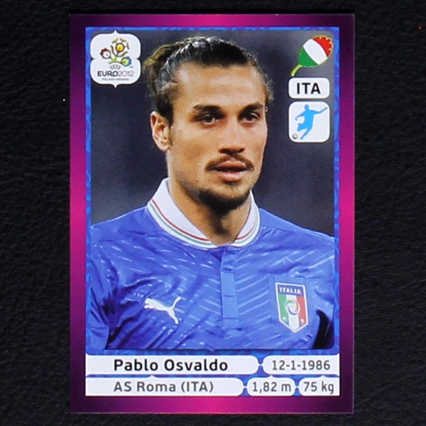 Osvaldo Panini Sticker No. 332 - Euro 2012