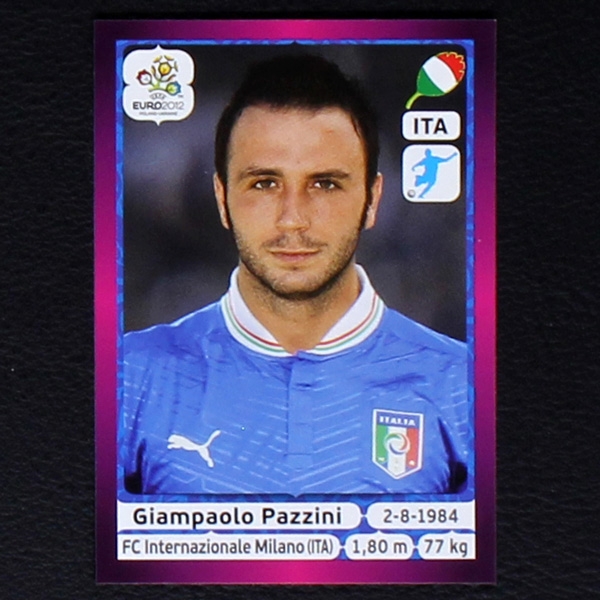 Pazzini Panini Sticker No. 334 - Euro 2012