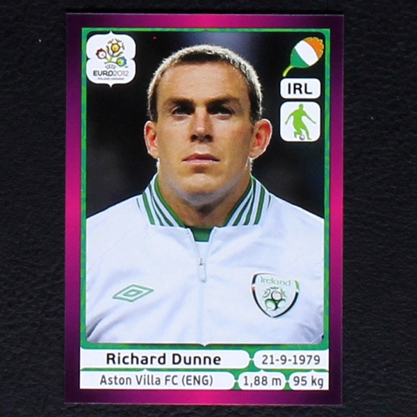 Dunne Panini Sticker No. 347 - Euro 2012