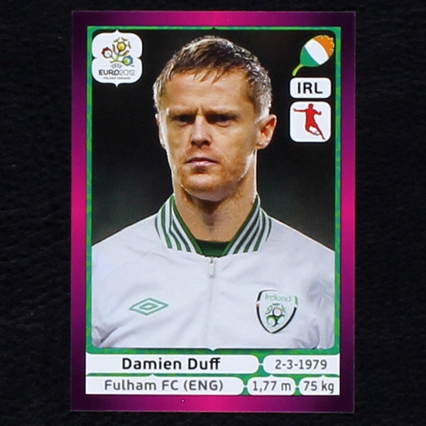 Duff Panini Sticker No. 357 - Euro 2012