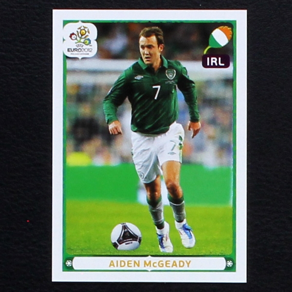 McGeady Panini Sticker No. 366 - Euro 2012