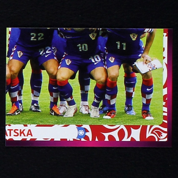 Hrvatska Team Part 4 Panini Sticker No. 373 - Euro 2012