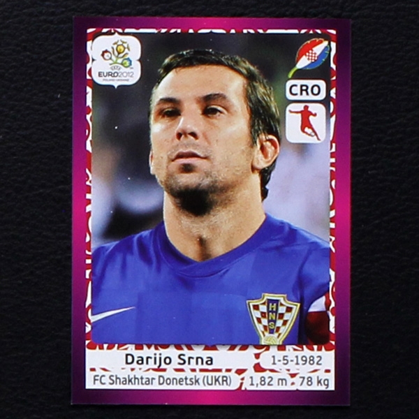 Srna Panini Sticker No. 382 - Euro 2012