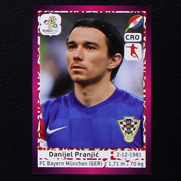 Pranjic Panini Sticker No. 383 - Euro 2012